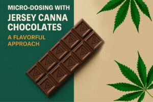 Micro-Dosing with Jersey Canna Chocolates – a flavorful and precise way to enjoy cannabis wellness benefits.